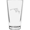 thumbnail image 1 of Maryland Heart States Etched 16oz Libbey Pint Glass, 1 of 1