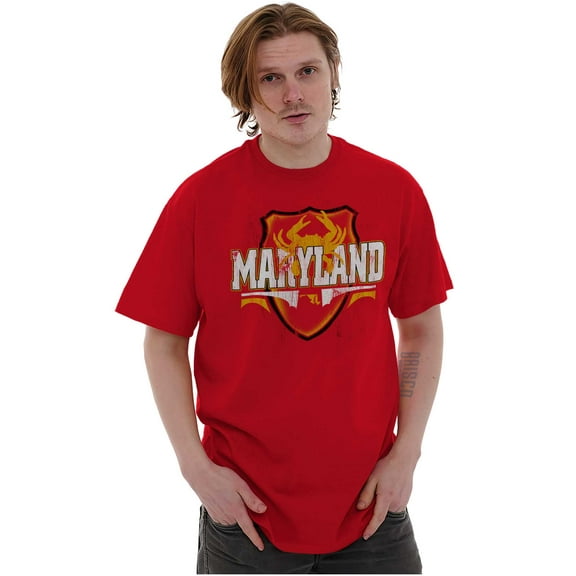 Maryland MS Pride Gameday Spirit Cool Men's Graphic T Shirt Tees Brisco Brands S
