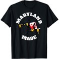 thumbnail image 1 of Maryland Made State Flag Made in Maryland T-Shirt, 1 of 4