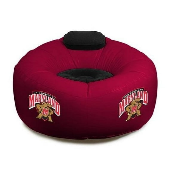 Maryland NCAA Terrapins Large Inflatable Chair with Air Pump Included