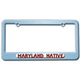 thumbnail image 1 of Maryland Native - State Pride License Plate Frame, 1 of 1
