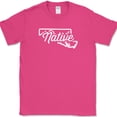 thumbnail image 1 of Maryland Native T-Shirt Funny Humor State Pride Geography Tee - Pink, 2XL, 1 of 1