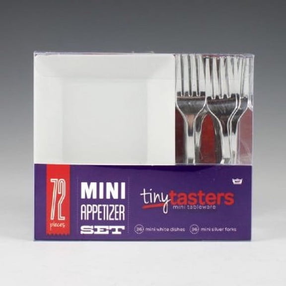 Maryland Plastics TT-10729 Tiny Tasters Appetizer Set 1 Set