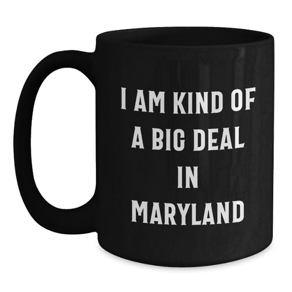 Maryland Proud Funny Coffee Mugs Gifts from Friends to Family, Unique Birthday Unique Gifts for Men and Women, I Am Kind Of A Prime Selection In Maryland