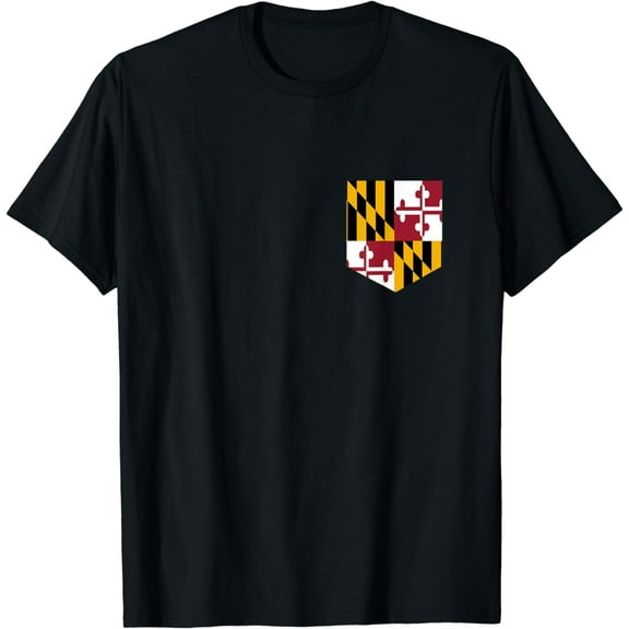 Maryland State Flag Shirt Maryland Flag T-Shirt