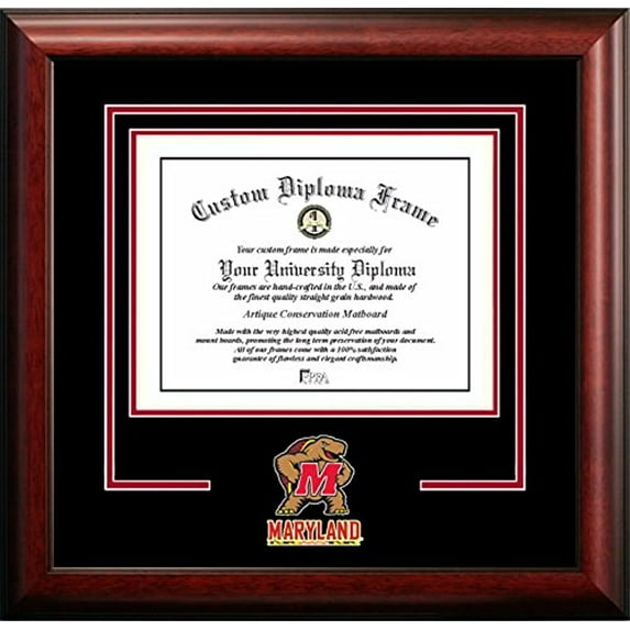 Maryland Terrapins 13" x 17" Spirit Diploma Frame