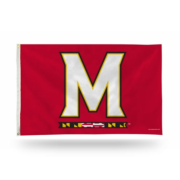 Maryland Terrapins Indoor / Outdoor 3x5 Banner Flag