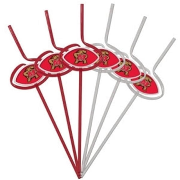 Maryland Terrapins Team Sipper Straws