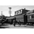 thumbnail image 1 of Maryland Train Station. Npassengers Arriving At The Railroad Station In Hagerstown Maryland. Photograph By Arthur, 1 of 3