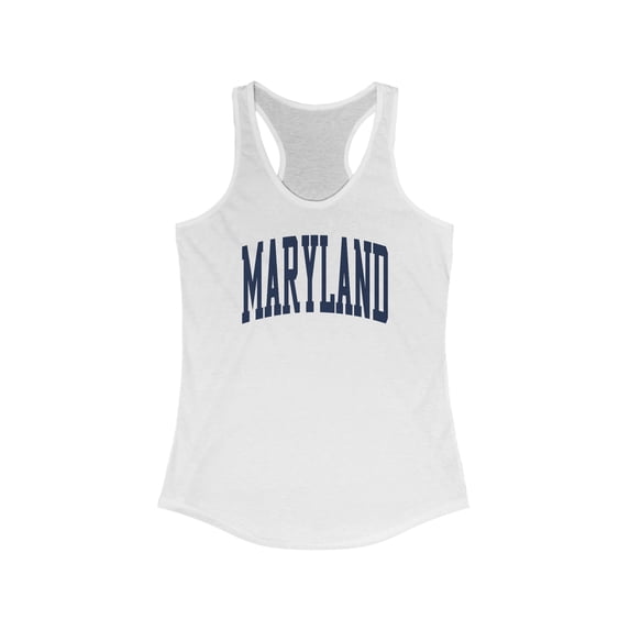 Maryland Trip Moving Away Vacation Tank Top Gifts Shirt Womens Sleeveless