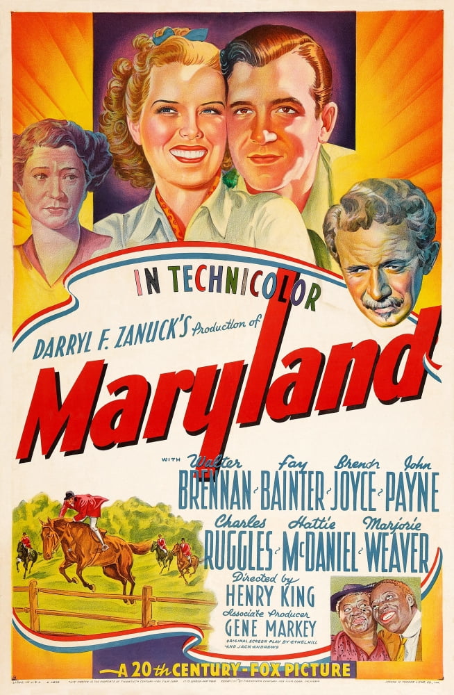 Maryland U Canvas Art - (11 x 17)