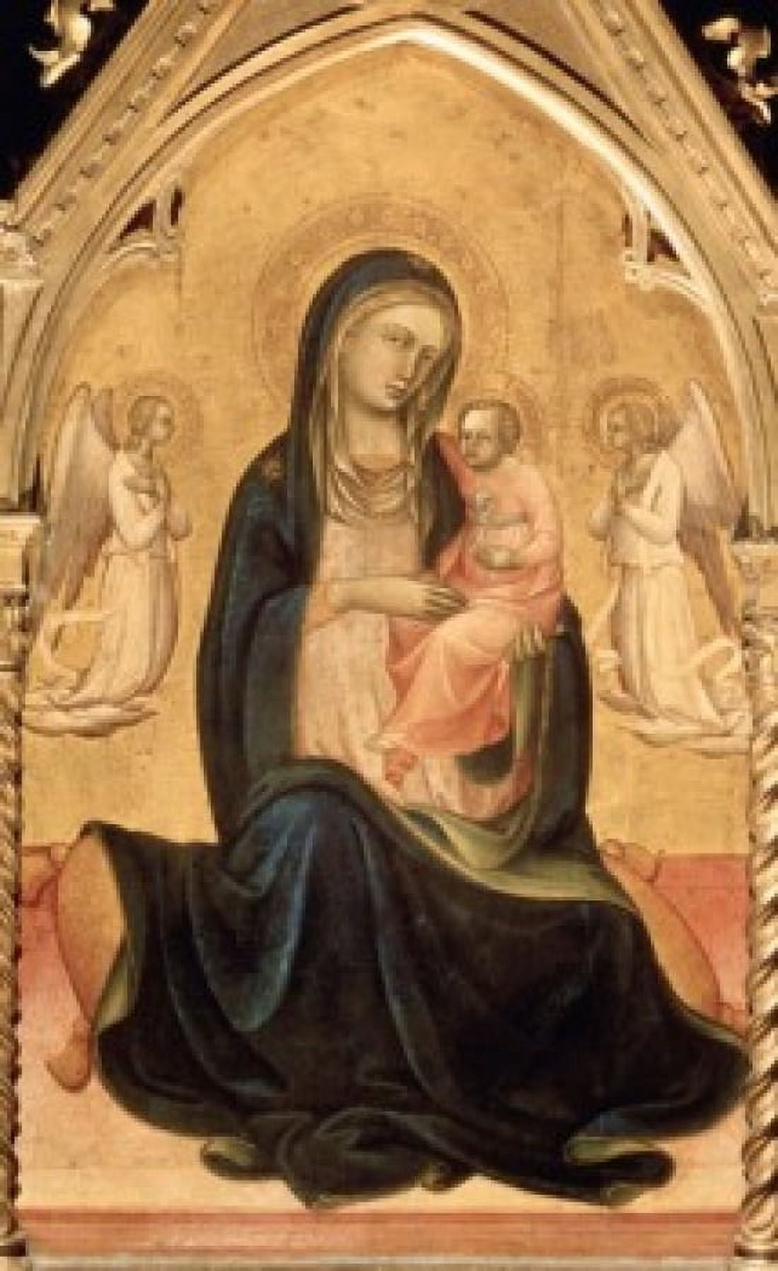 Marys Prayer List 1400 Tempera on Wood Panel Lorenzo Monaco ca 1370-1425Italian Pushkin Museum of Fine Arts Moscow Canvas Art - Lorenzo Monaco (24 x 36)
