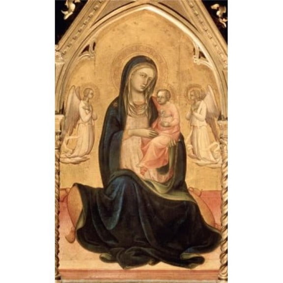 Marys Prayer List 1400 Tempera on Wood Panel Lorenzo Monaco Ca.