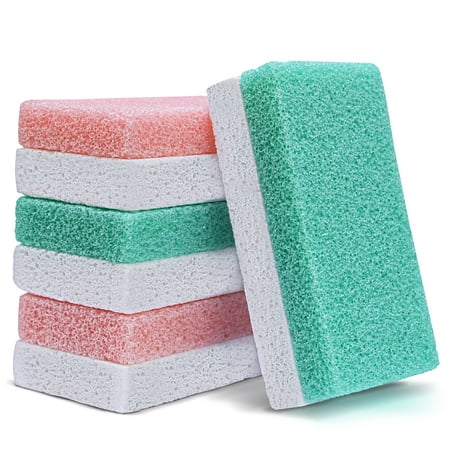 Maryton 2 in 1 Pumice Stone for feet, Callous Remover, Dead Skin Remover for feet Pack of 4