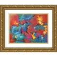 thumbnail image 1 of Marzari, Tebo 18x15 Gold Ornate Wood Framed with Double Matting Museum Art Print Titled - Pensieri sfuocati, 1 of 4