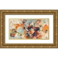 thumbnail image 1 of Marzari, Tebo 24x14 Gold Ornate Wood Framed with Double Matting Museum Art Print Titled - Quartieri di Rio, 1 of 4
