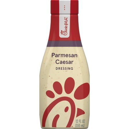 Chick-Fil-A Parmesan Caesar Refrigerated Salad Dressing, 12 Fluid oz Bottle, Fresh