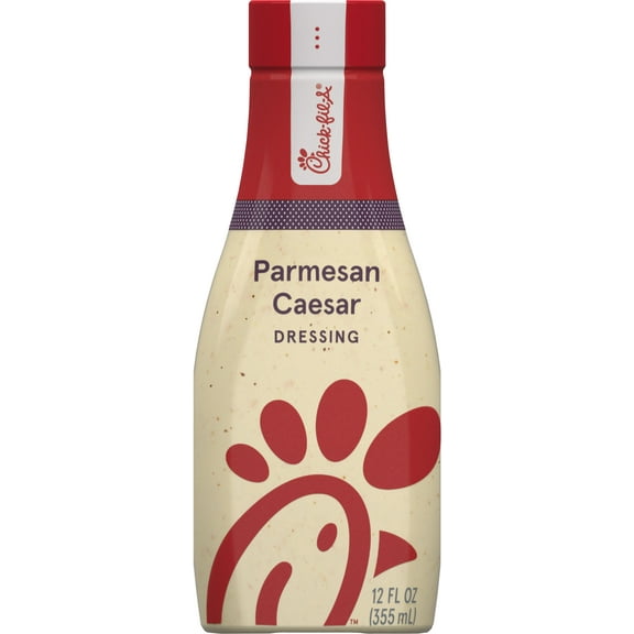 Chick-Fil-A Parmesan Caesar Refrigerated Salad Dressing, 12 Fluid oz Bottle, Fresh