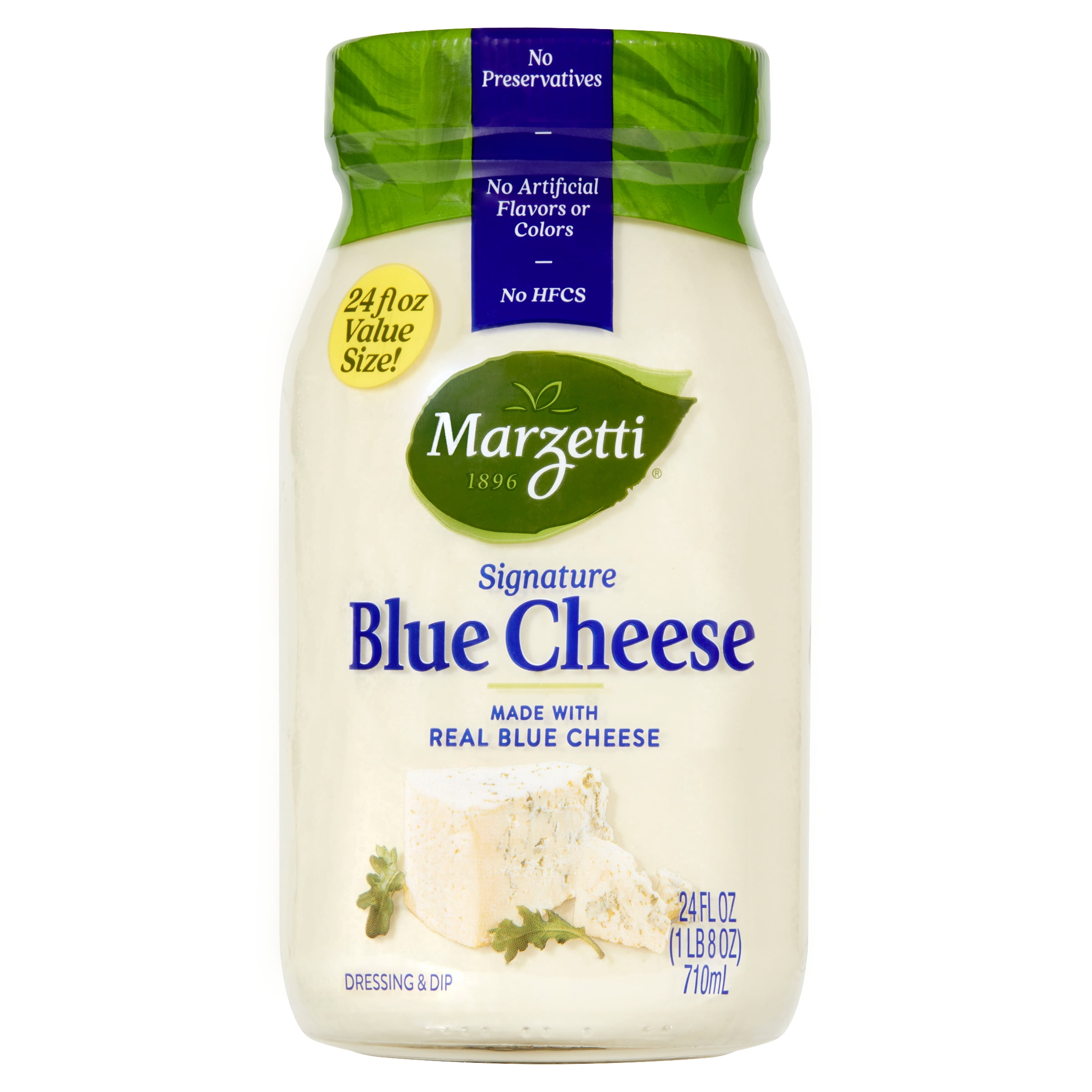 Marzetti Chunky Blue Cheese Refrigerated Salad Dressing, 24 Fluid oz