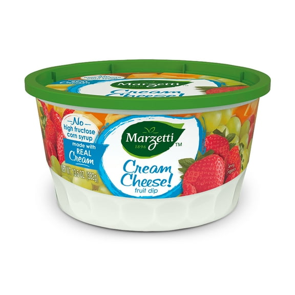 Marzetti Cream Cheese Fruit Dip Made with Real Cream, 13.5 oz Tub, Contains Milk