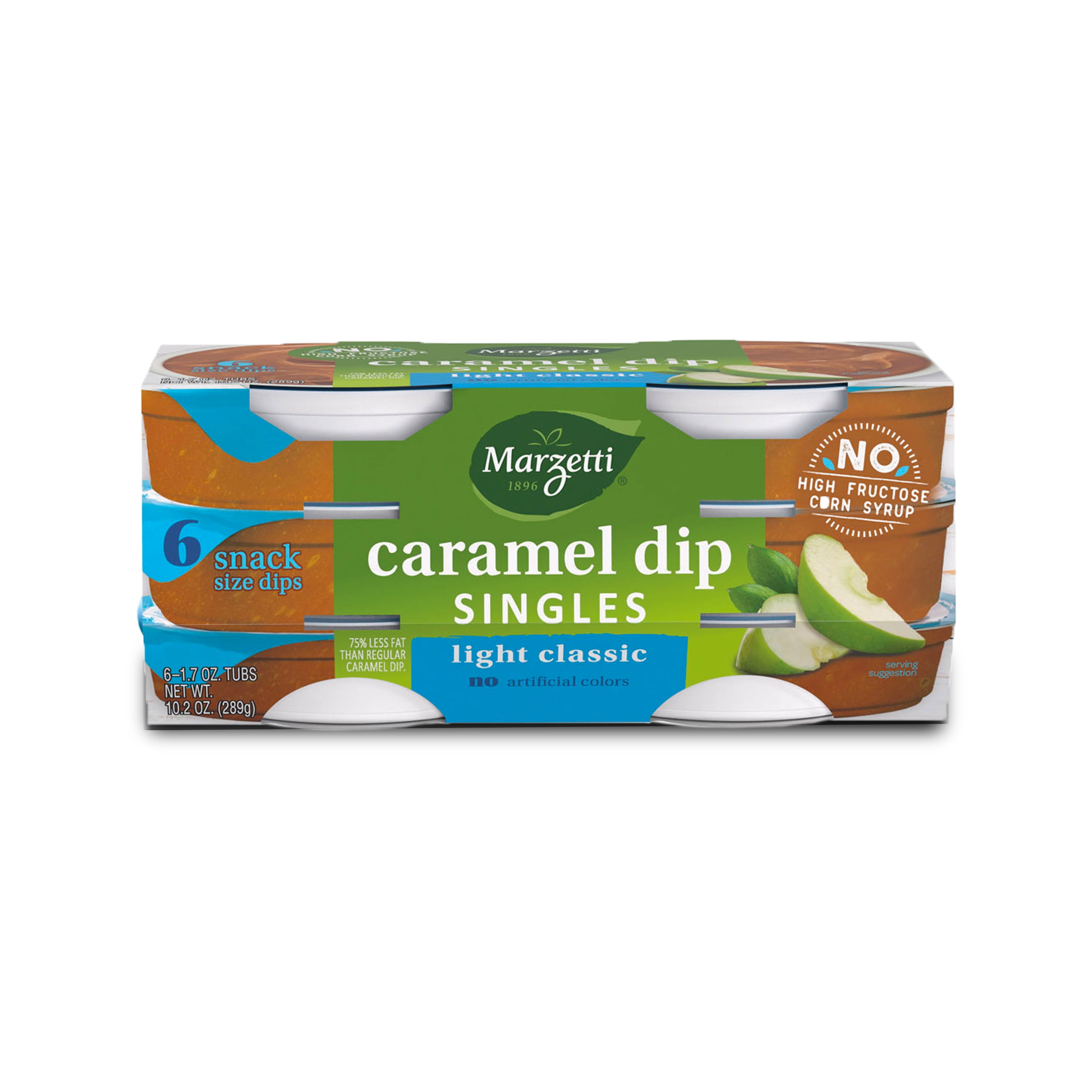 Marzetti Light Caramel Dip Snack Packs, 6 Count, 1.7 oz.