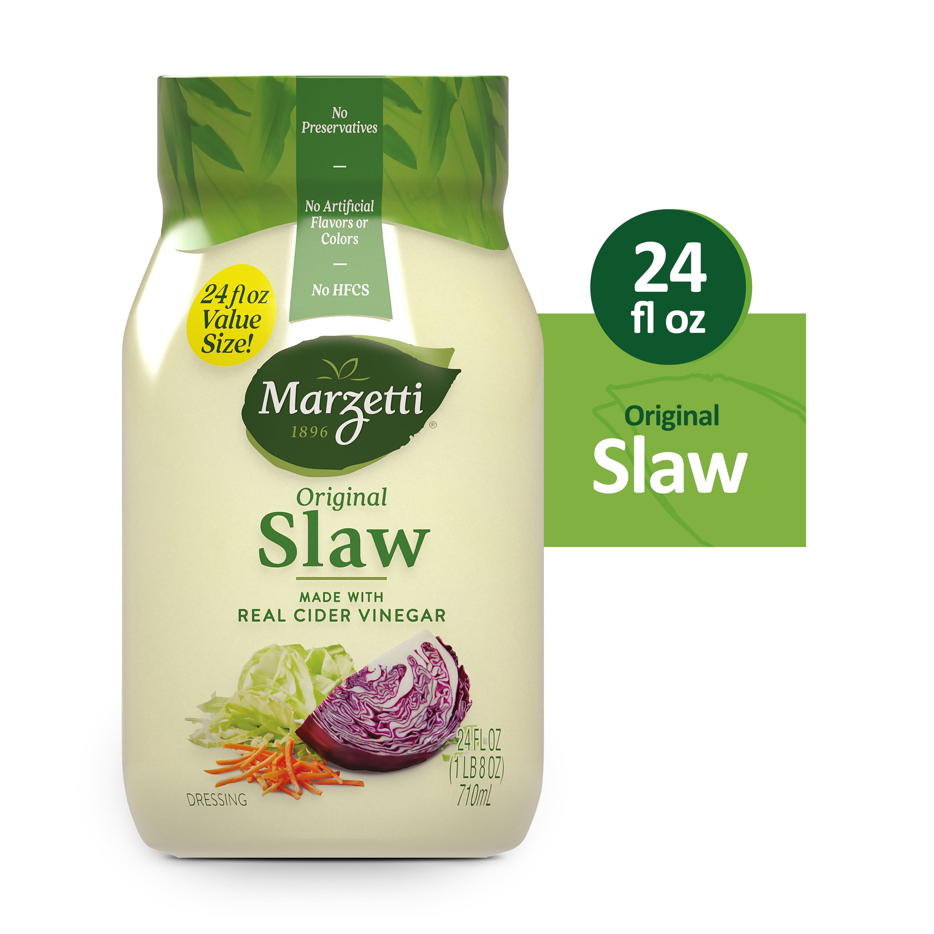 Marzetti Original Slaw Refrigerated Salad Dressing, 24 Fluid oz Jar