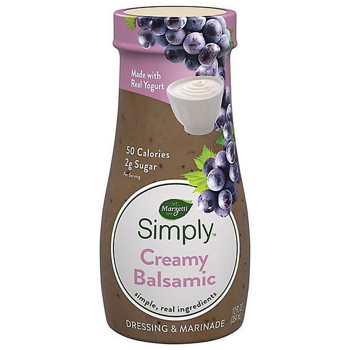 Marzetti Simply Creamy Balsamic Dressing - 12 Fl. Oz.