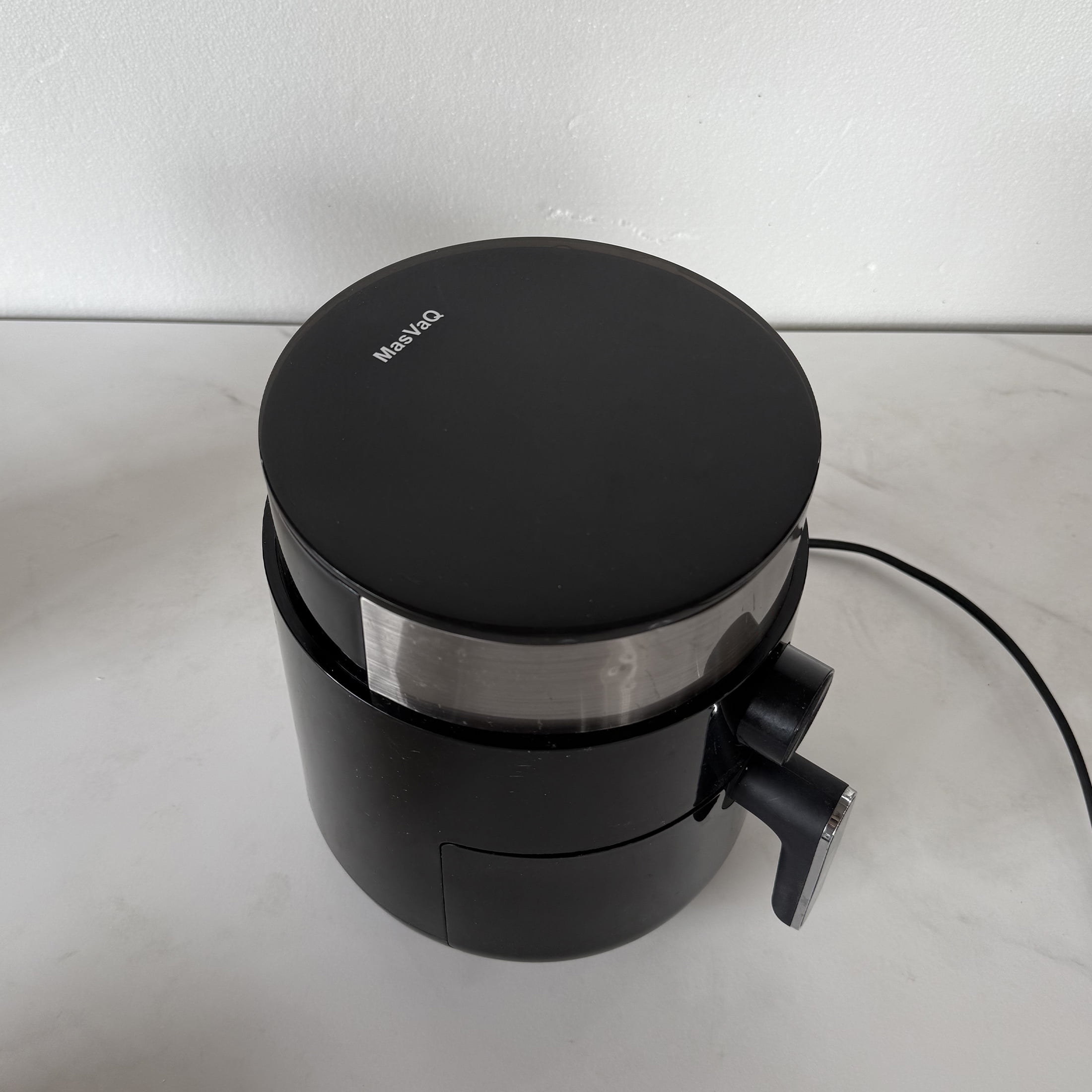 MasVaQ 3.2 Quart Air Fryer, 1200W Powerful Electric Hot Fryer, 8 One-Touch Presets, Oil-Free Cooking, Easy-Clean Non-Stick Basket, Timer & Temperature Control, Ideal for Small Families-AF8