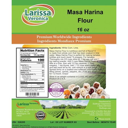 Masa Harina Flour (16 oz, ZIN: 526205) - 3 Pack
