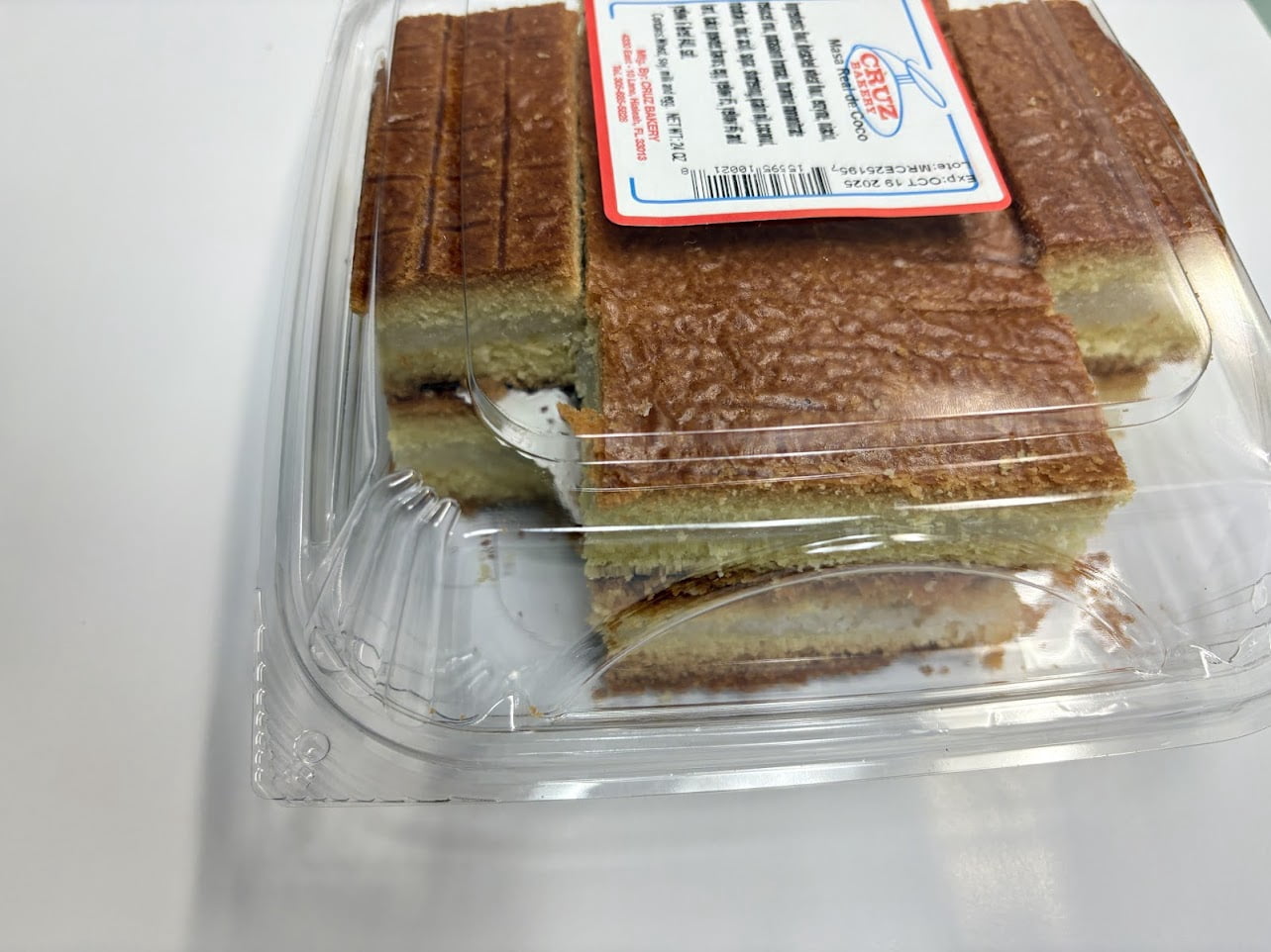 Masa real de coco
