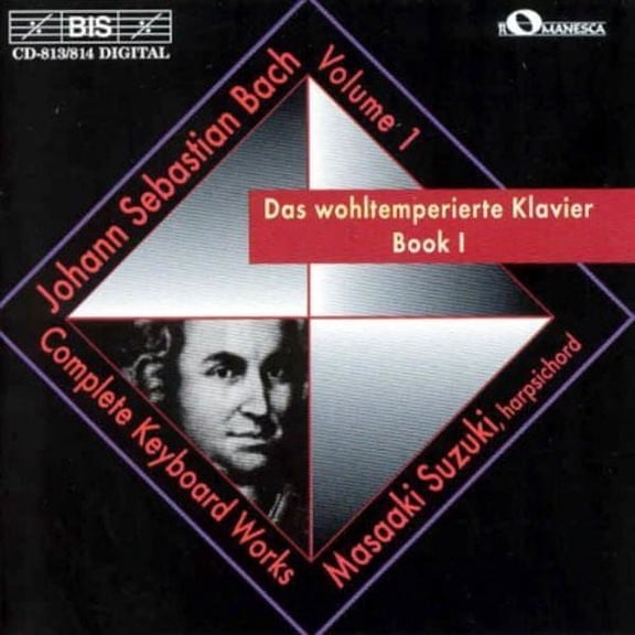Masaaki Suzuki - Well Tempered Clavier Book 1 - Music & Performance - CD