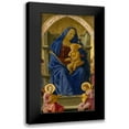 thumbnail image 1 of Masaccio 11x18 Black Modern Framed Museum Art Print Titled - Madonna and Child with Angels, 1 of 5