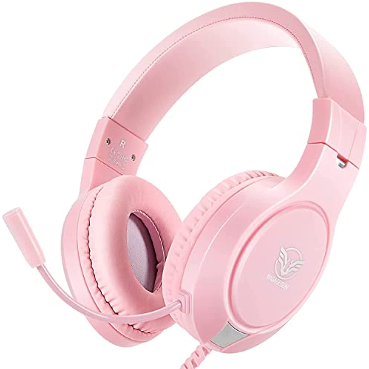 Masacegon Pink Gaming Headset for PS4, PS5, Xbox, Switch, PC Masacegon Pink Gaming Headset for PS4, PS5, Xbox, Switch, PC