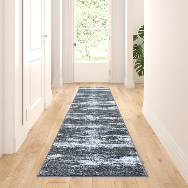 Masada Rugs, Soft Modern Contemporary Runner Area Rug Design 1100
