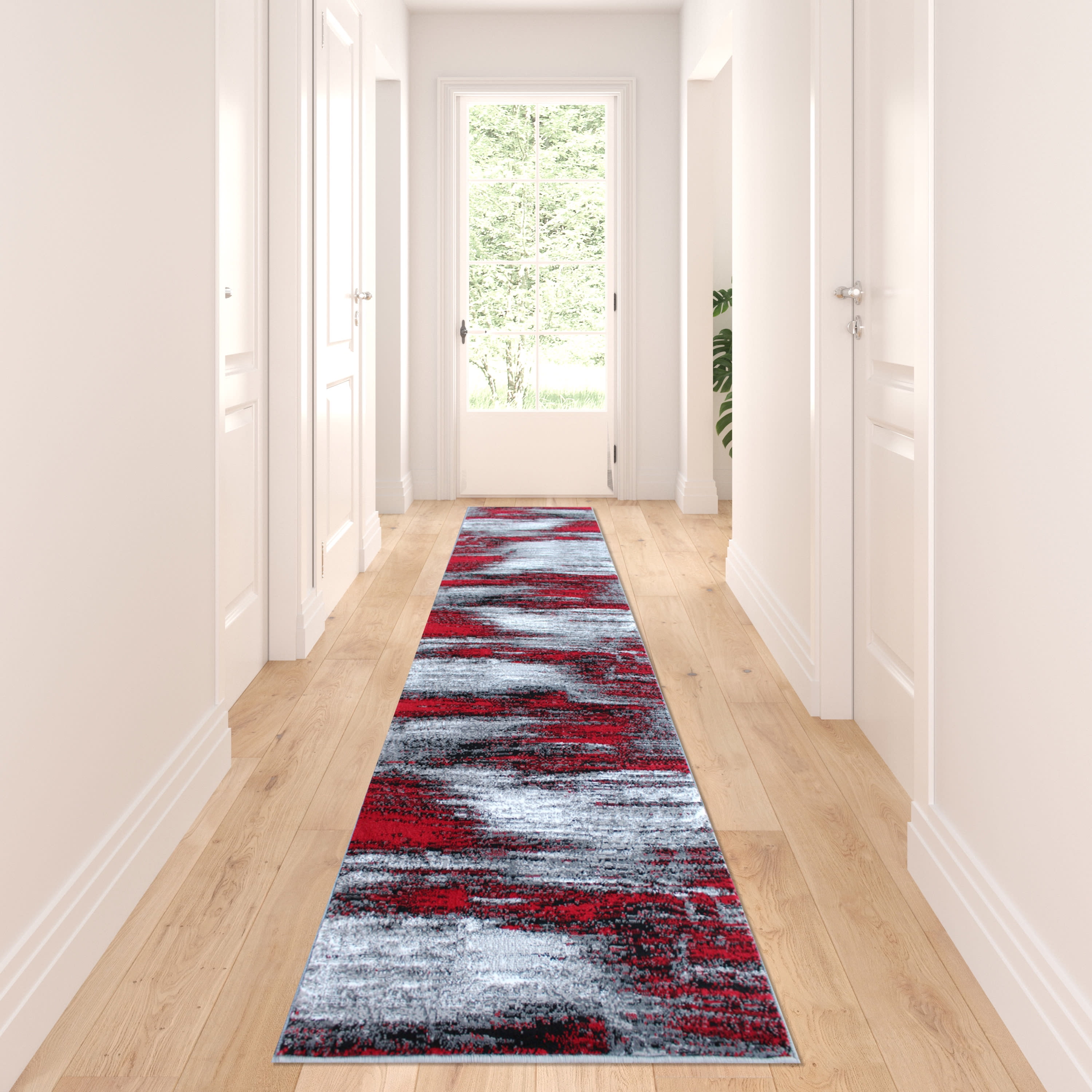 Makasha Anti-Fatigue Mat Red Barrel Studio Color: Black, Mat Size: Runner 1'8 x 4'11