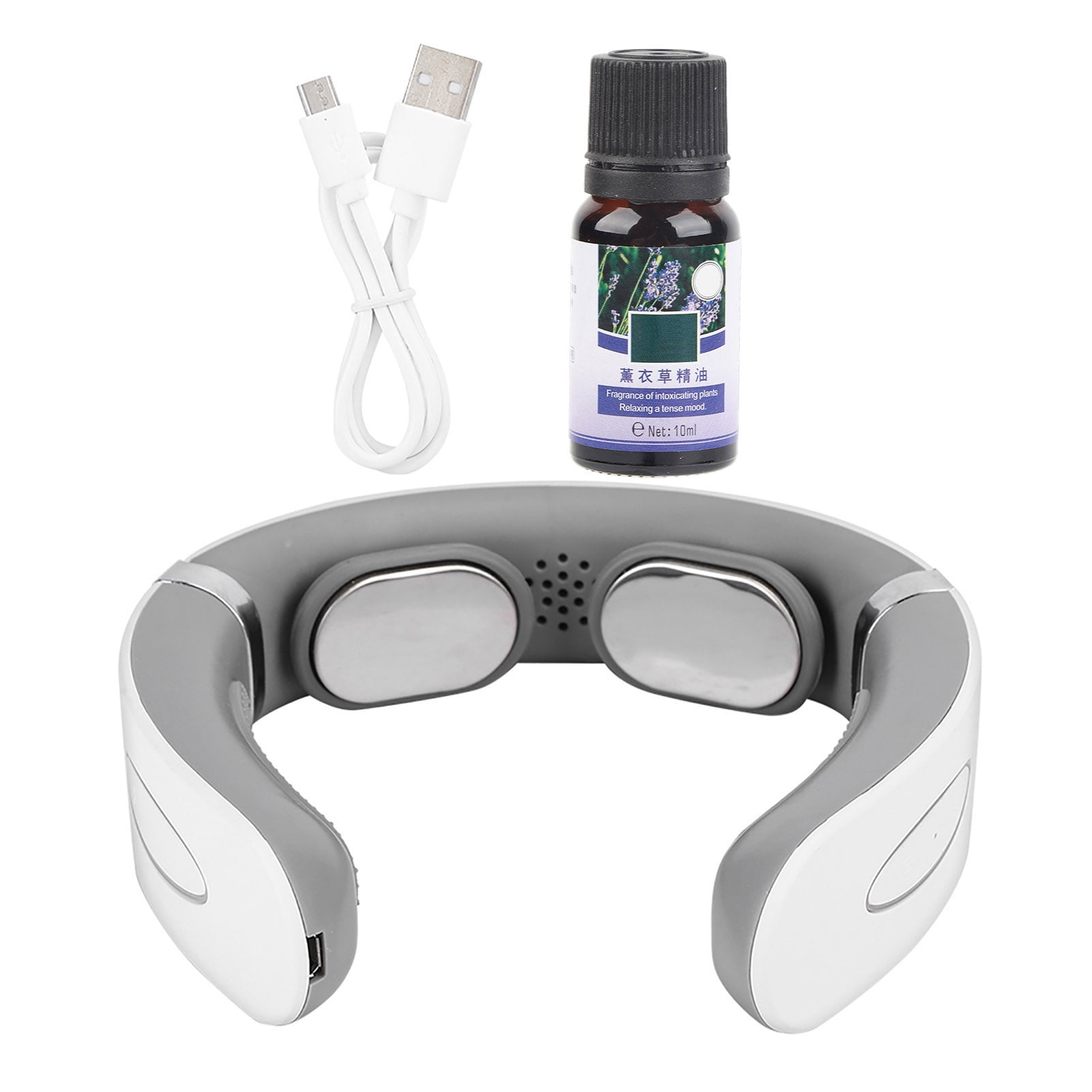 Masajeador de vertebra cervical Dekaim Electric Masajeador de vertebra cervical Masajeador de compresion en caliente Maquina de masaje de cuello para