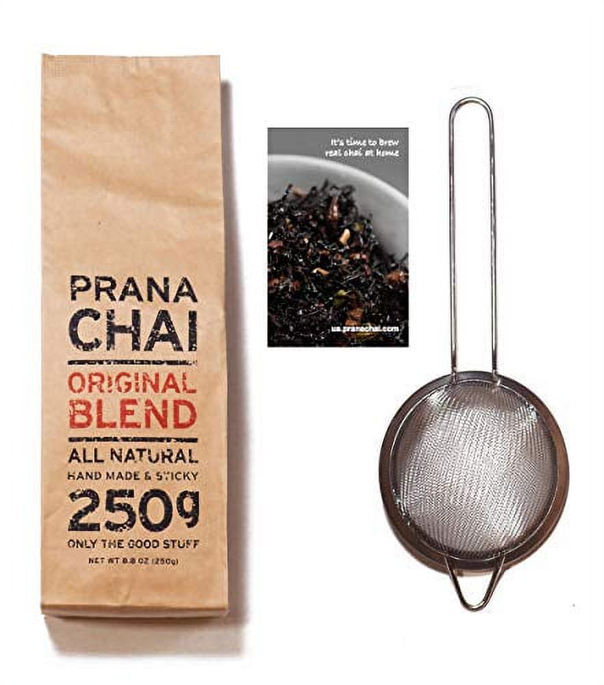 Masala Blend 250 Gram + Fine Mesh Tea Strainer. Brew Strain With