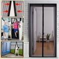 thumbnail image 1 of Masarry Self Sealing Magnets Door Screen Closure, Anti Mosquito Insect Fly Bug Mesh Curtain - Pet and Kids Friendly, Keeps Bugs Out Let Breeze in for Door, Front Doors, Kitchen, Room, 1 of 5