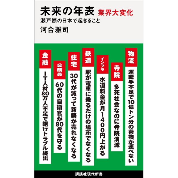 Masashi Kawai Future Timeline Major Changes In The Industry What Will Happen In Jap (Paperback)
