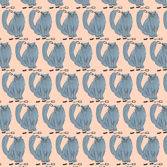 Mascara Cat Premium Roll Gift Wrap Wrapping Paper
