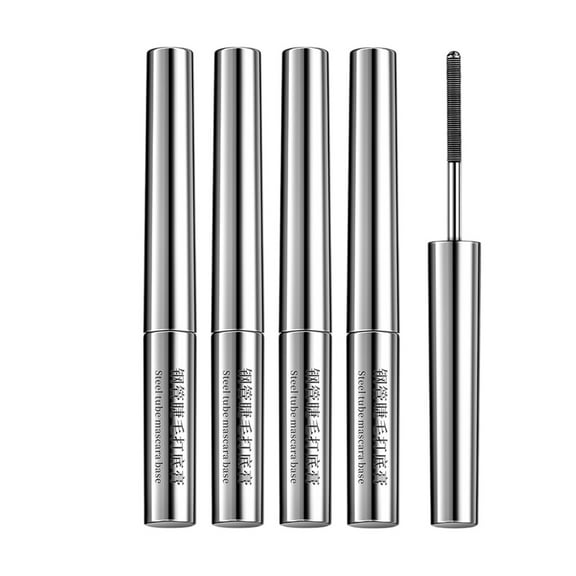Mascara Curling Long Lasting, Eyelash Volume Enhancer, Small Steel Tube Mascara with Unique Liquid Ink Technology, Non-Clumping Fibrous formula for Length and Lift