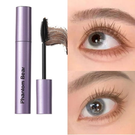 Mascara Eyelash Enhancer Natural Plant Extracts Long Lasting Curling Lash Brush Unique Non Irritating formula Sensitive Skin Friendly Waterproof Smudge Proof