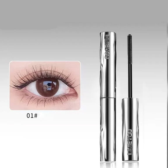Mascara with Fine Precision Brush, Long-Lasting Smudge-Proof Clump-Free Formula, Gentle On Lashes, Ideal For Natural Lengthening Volumizing Separated Lash Makeup