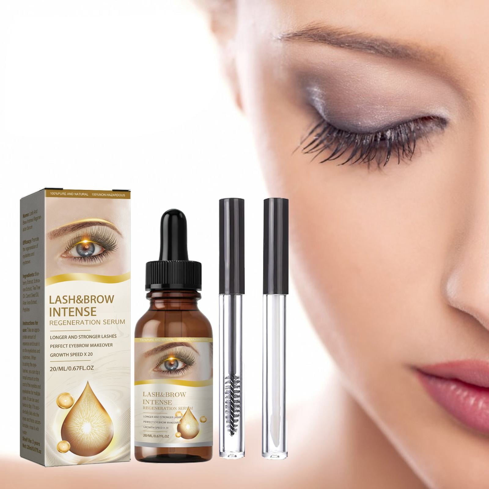 Mascara Is Gentle And Traceless With Long Curly And Beautiful Eyelashes