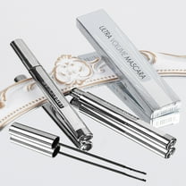 Mascara Waterproof Long Lasting, Eyelash Extension Effect, Non Smudging Thick Black Curls, Buildable Volume and Length, Slim Brush Head for Precise Application