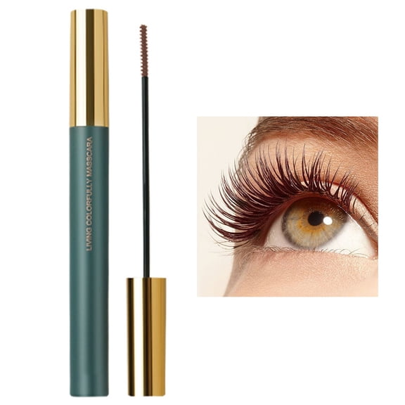 Mascara Waterproof Long Lasting Lash Extensions Curling Mascara With Fine Brush Head Smudge Proof Thickening Lash Volume Makeup