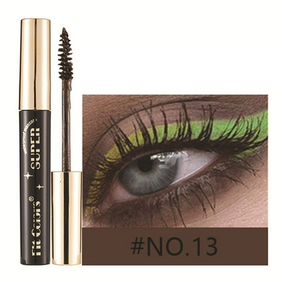 Mascara Waterproof Long Lasting, Volumizing Thickening Eyelashes Curling Lengthening Makeup Eye Natural Comfortable Easy Apply