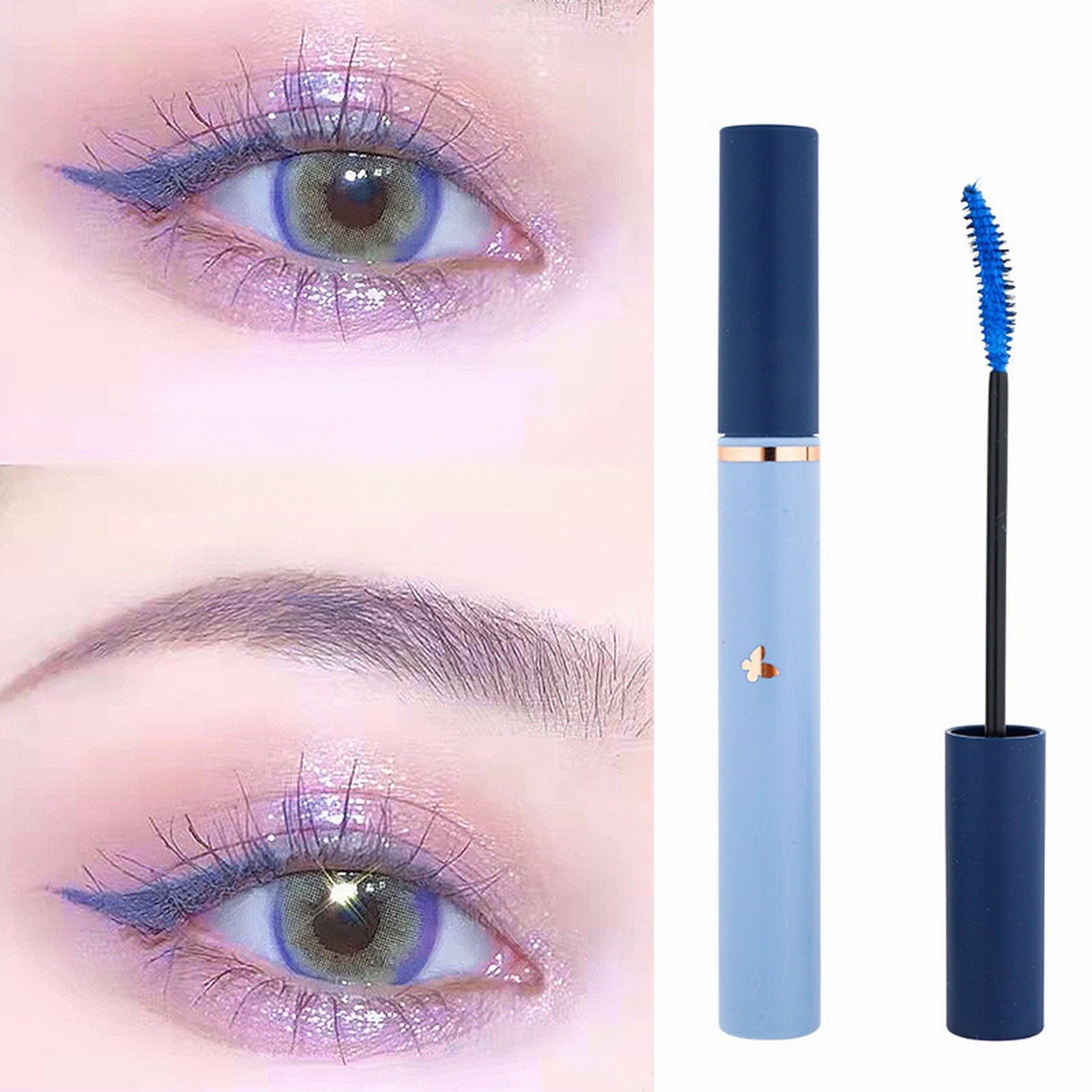 Mascara,Waterproof Mascara, Color Mascara Star Brown Quick Drying