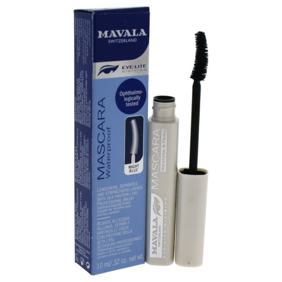 Mascara Waterproof - Night Blue by Mavala for Women - 0.32 oz Mascara