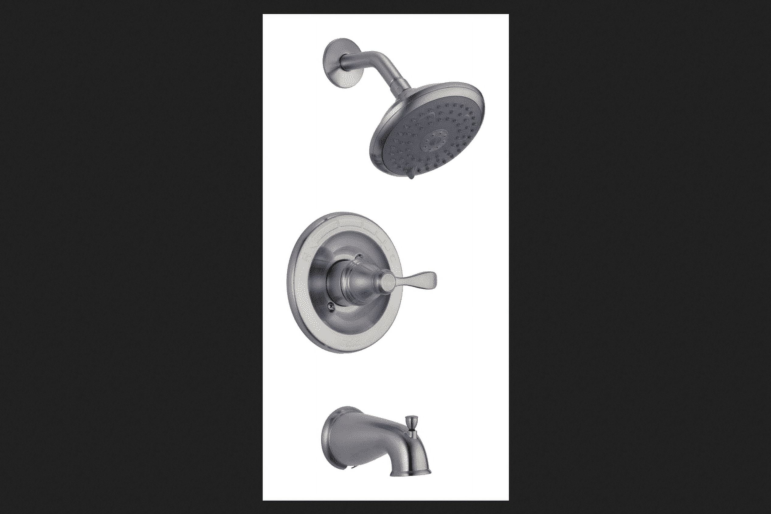 Masco Of Indiana 144984-BN 1-Handle Faucet Tub & Shower Brushed Nickel